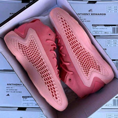 Adidas Anthony Edwards 1 Coral Georgia Red Clay 1085