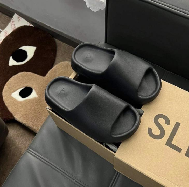 Adidas Yeezy Slide Black Shining UA