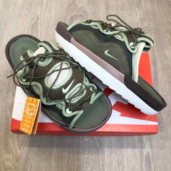 Nike Offline 2.0 Slip-On Premium Green Sandal