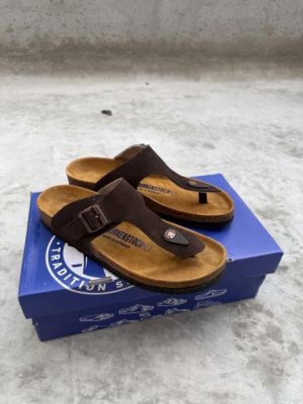 Birkenstock Gizeh Brown Suede 1904