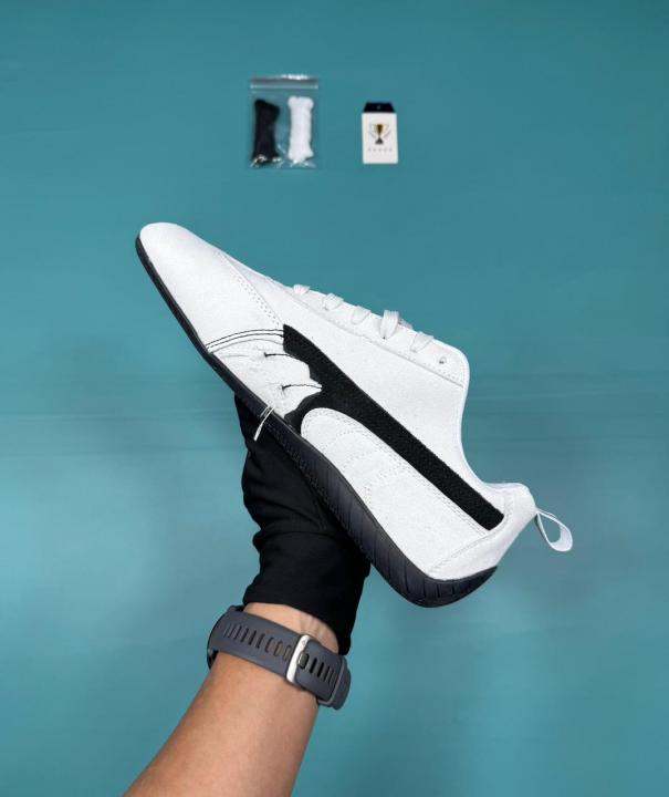 WMN Balenciaga x Pumma White and Black Athletic Shoes