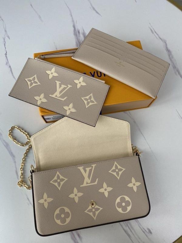 Louis Vuitton Felicie Pochette With Original Box Dust Cover