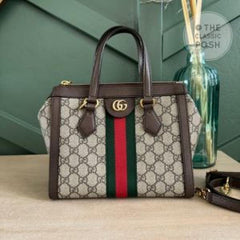 Gucci ophidia gg tote bag with orignal box carry bag 5552