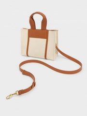 Charles keith mini shalia tote bag black 5121