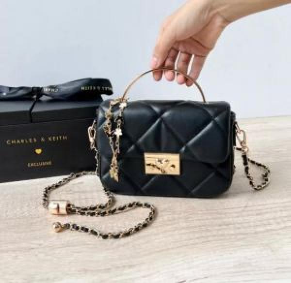 Charles & keith hobo bag with og box 1486
