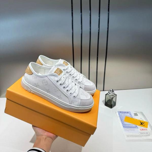 Wmns Lv Louis Vuitton Lagoon Causal Sneaker White