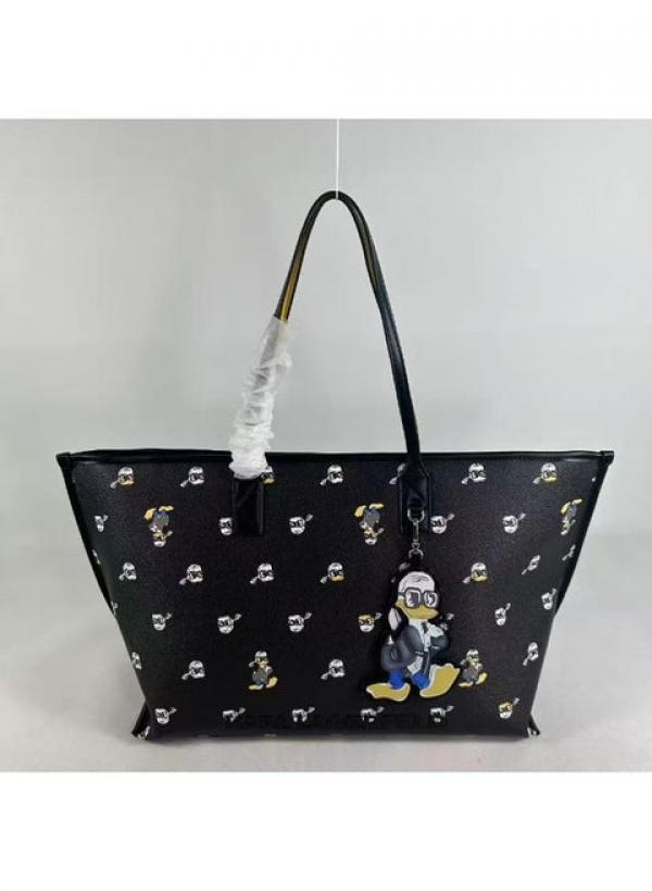 KARL LAGERFIELD X DISNEY DONALD DUCK PRINT TOTE BAG WITH DUST BAG