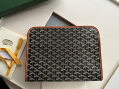 Goyard Jouvence PM Toiletry Bag Brown With Dust Cover