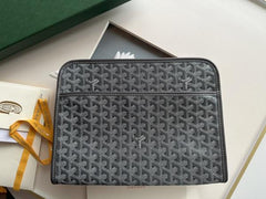 Goyard Jouvence PM Toiletry Bag Grey With Dust Cover