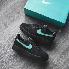 Nike Airforce 1 Low Tiffany Black Semi UA