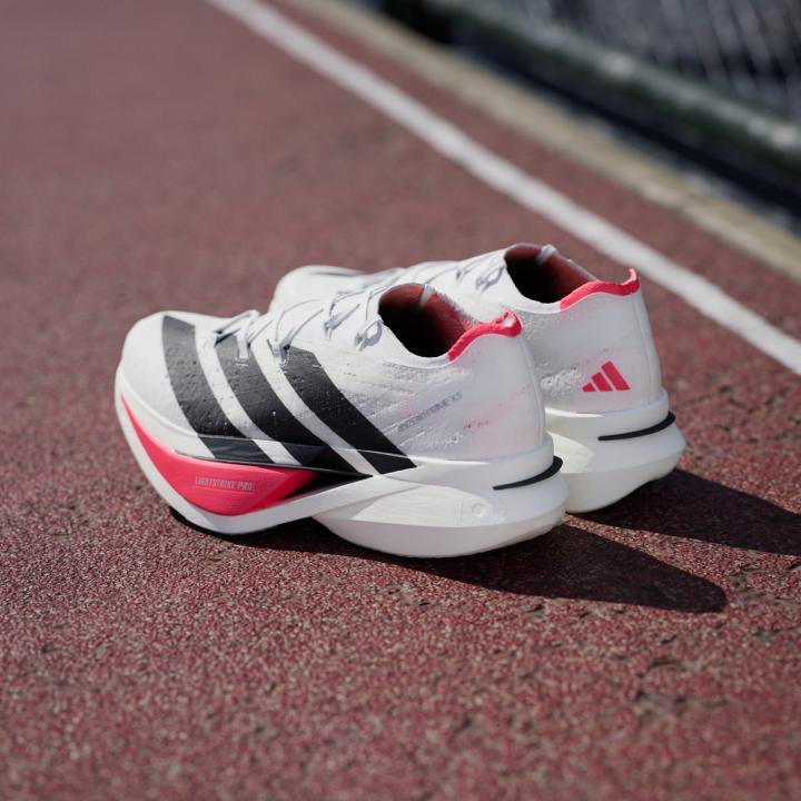 Adiddas Adizero Prime X3 Strung running white black and red