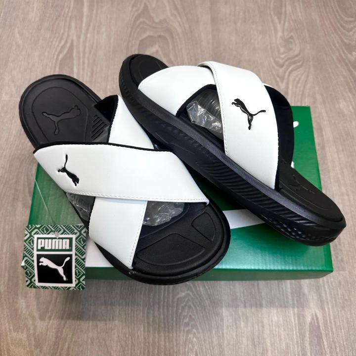PUMA SOFTRIDE SEAVE CROSS STRAP WHITE