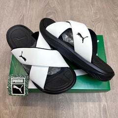 PUMA SOFTRIDE SEAVE CROSS STRAP WHITE