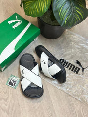 PUMA SOFTRIDE SEAVE CROSS STRAP WHITE
