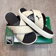 PUMA SOFTRIDE SEAVE CROSS STRAP BEIGE