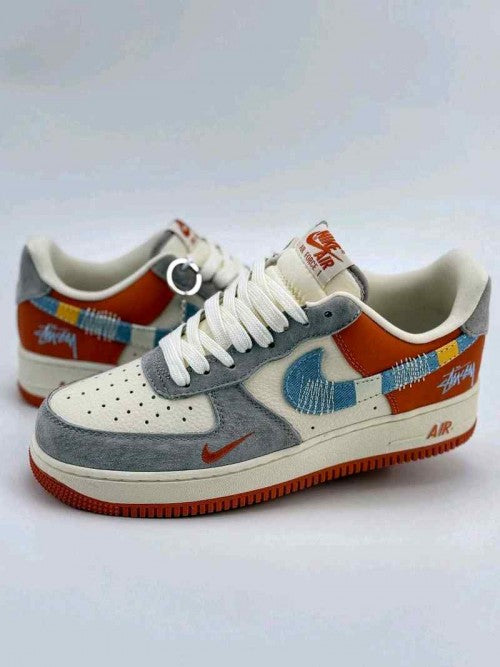 Nike AirForce 1 Low 07 x Stussy Orange 557