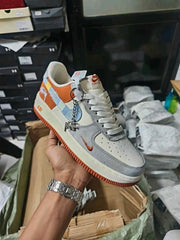 Nike AirForce 1 Low 07 x Stussy Orange 557