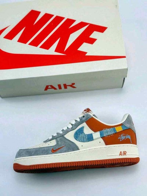 Nike AirForce 1 Low 07 x Stussy Orange 557