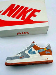 Nike AirForce 1 Low 07 x Stussy Orange 557