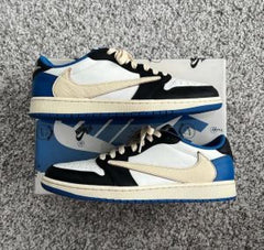 Travis Scott X Fragment X Air Jordan 1 Low OG SEMI UA