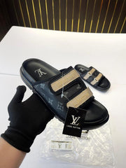 Louis Vuitton Premium Quality Stylish Flipflop Black