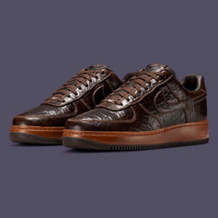 Nike Airforce 1 Low Fauna Brown Croc 1107