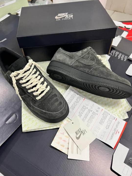 Nike Airforce 1 low grey black