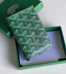 Goyard Saint Pierre Wallet Green With OG Box High Quality 803 Green