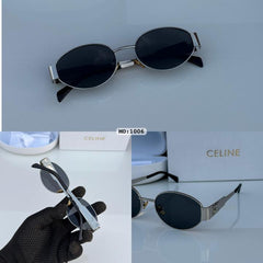 Celine 1006 silver black