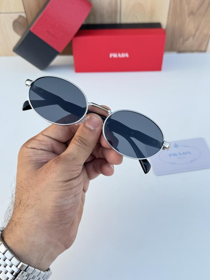 Prada 8007 silver black