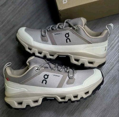 On Cloud rock Low Waterproof Cinder Fog