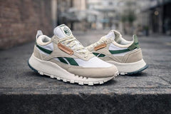 REEBOK CLASSIC LEATHER LEGACY SAND STONE HARMONY GREEN