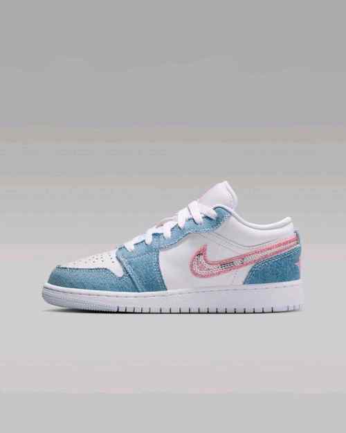 Nike Air Jordan 1 Low GS Denim Sequin