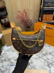Louis Vuitton Loop Monogram Bag With OG Double Box And Dust Bag Including Carry Bag (M81098)