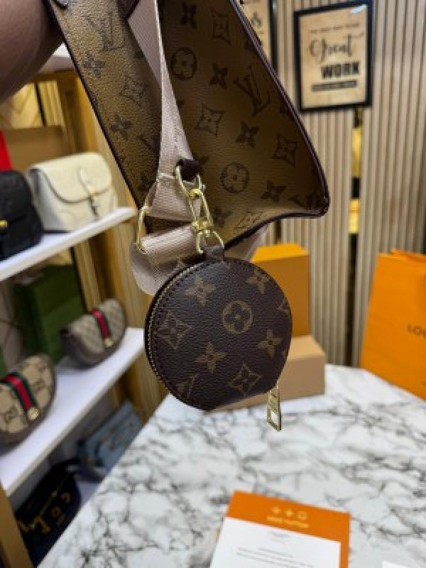 Louis Vuitton Onthego Pm With Double OG Box And Dust Bag Including Carry Bag Brown