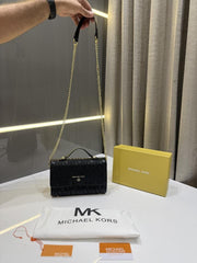 MICHAEL KORS JET SET LOGO CROSSBODY PREMIUM WITH OG BOX