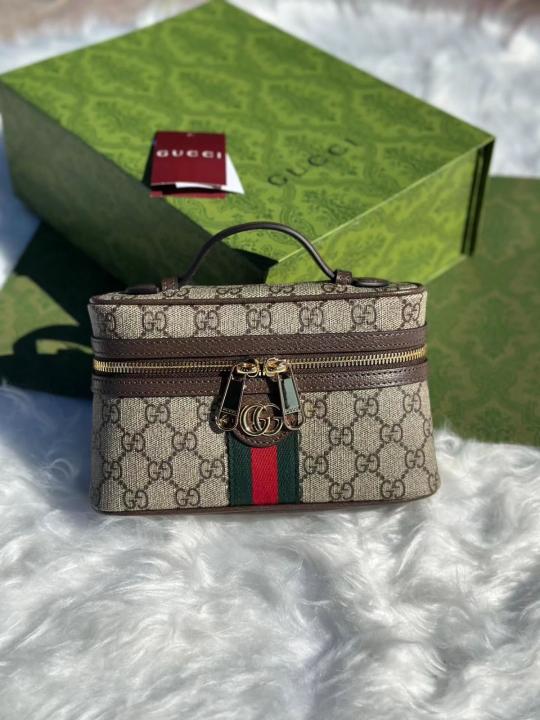 Gucci Ophidia Vanity Bag With Original Box Dust Cover