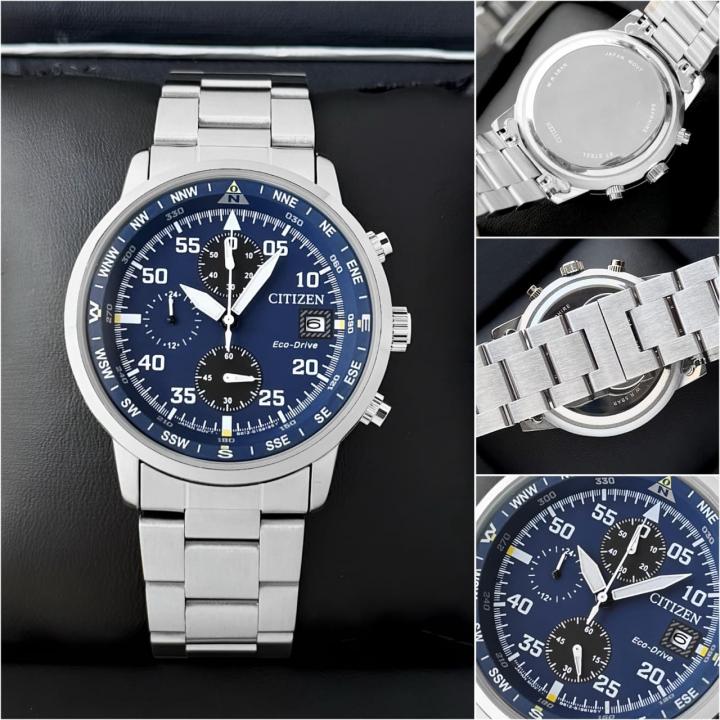 Citizen Mens Eco-Drive Aviator Chronograph