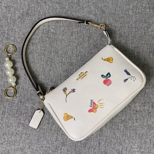 Coach Nolita 19 Fruit Sling Bag With Box Dust Bag Sling Chain