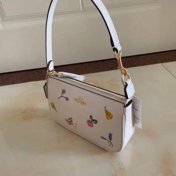 Coach Nolita 19 Fruit Sling Bag With Box Dust Bag Sling Chain