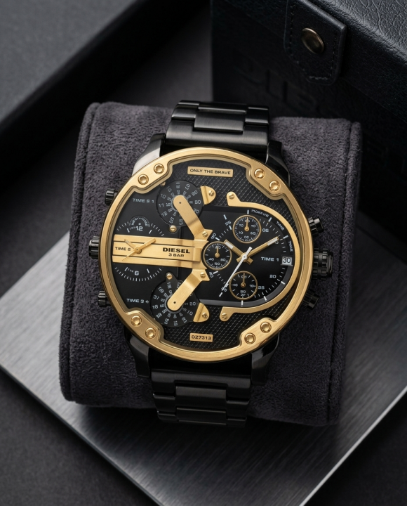 Diesel 3 Bar Big Dady Heavy Quality Black-Gold