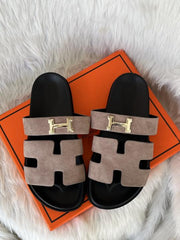 Hermes Chypre Sandal For Womens With Original Box Carry Bag