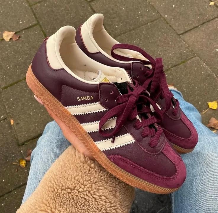 ADIDAS SAMBA MAROON WOMENS