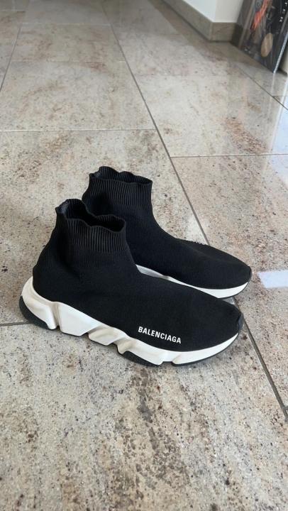balenciaga speed trainer BLACK WHITE