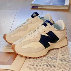 New balance 327 moonbeam outer space white navy (401)