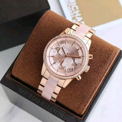 Michael Kors Ritz Rose gold for her womens girls
