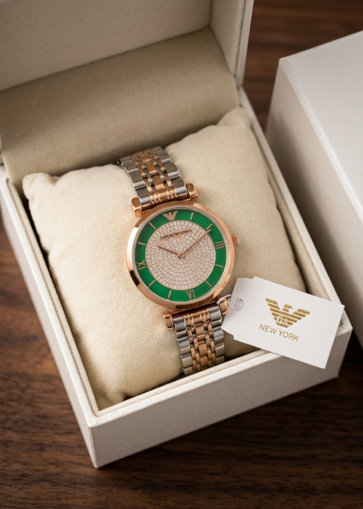 Emporio Armani Classic 2Ton-Copper-Green