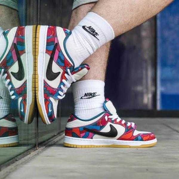 Nike SB Dunk Low X Parra abstract Art