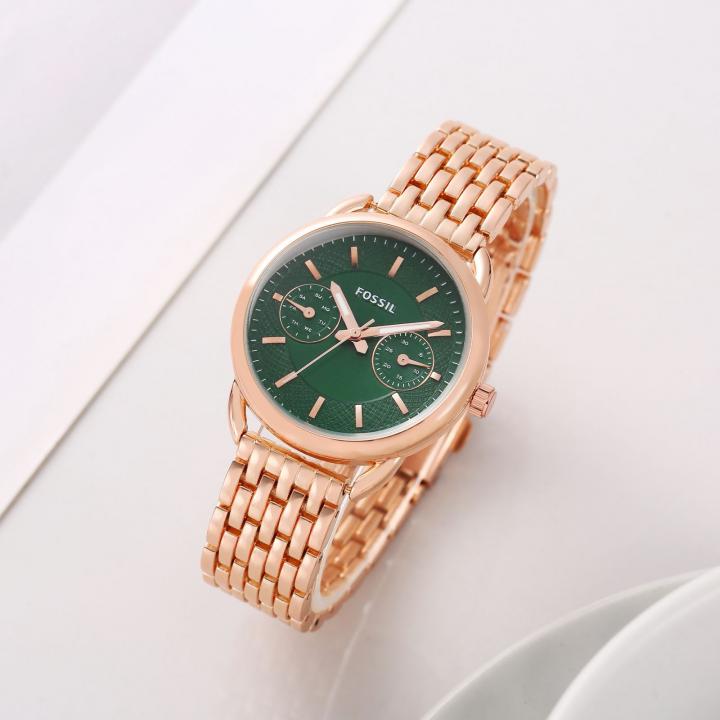 Fossil tailor multifunction Copper- Green