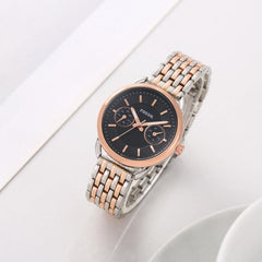 Fossil tailor multifunction 2 Tone Copper- Black
